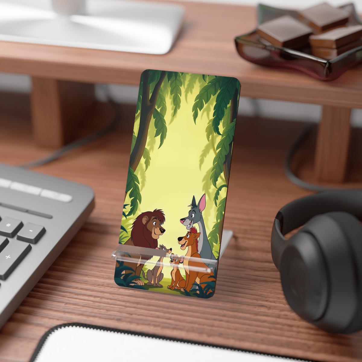 Jungle Friends Phone Display Stand Jungle Friends Phone Display Stand