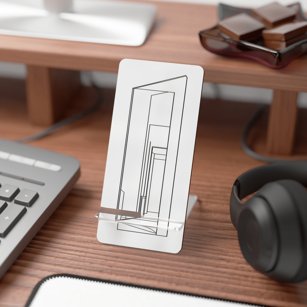 Calm Line Figure Phone Display Stand Calm Line Figure Phone Display Stand