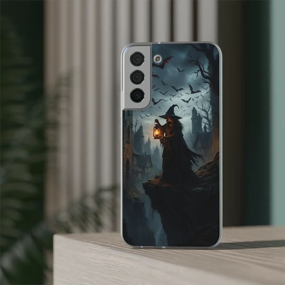 Witch on Cliff Flexi Phone Case Witch on Cliff Flexi Phone Case