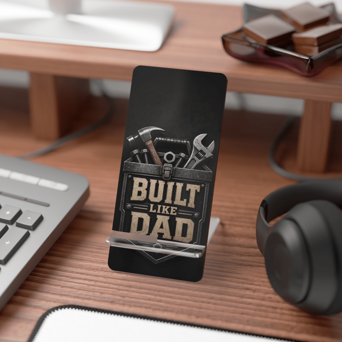 Built Like Dad Phone Display Stand Built Like Dad Phone Display Stand