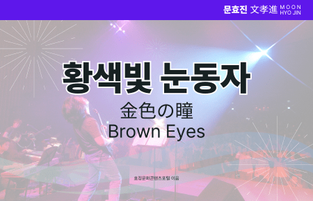 황색빛 눈동자 황색빛 눈동자