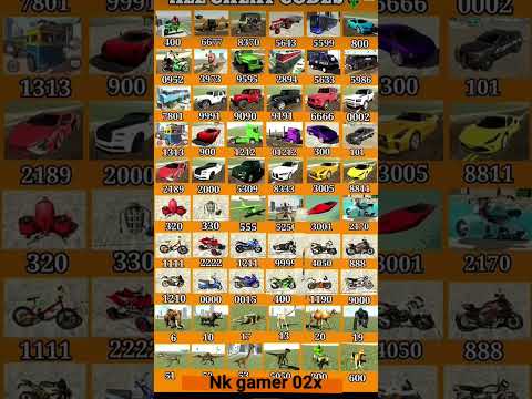 New Indian Bike Driving 3D Cheat Codes New Indian Bike Driving 3D Cheat Codes