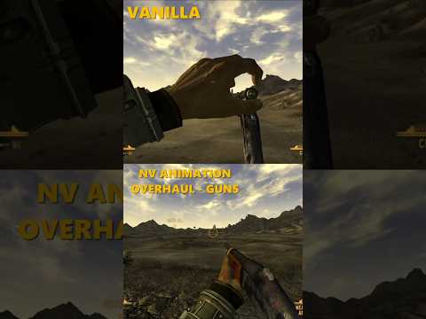 Fallout New Vegas Single Shotgun Animation Comparison – Vanilla vs Modded Fallout New Vegas Single Shotgun Animation Comparison – Vanilla vs Modded