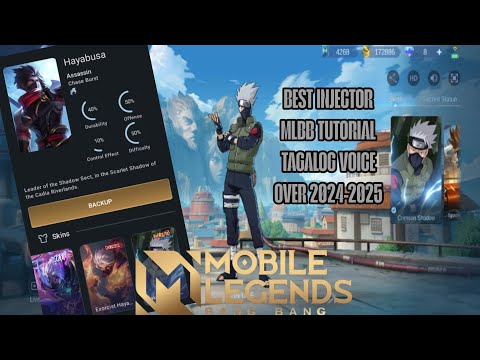 Top MLBB Injector Tutorial with Tagalog Voiceover 2024-2025 Top MLBB Injector Tutorial with Tagalog Voiceover 2024-2025
