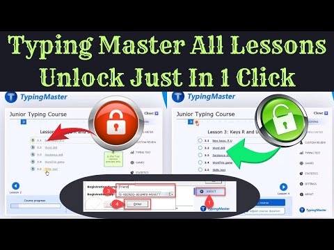 Unlock All Lessons with Typing Master 11 Registration Key – How to Improve Typing Speed Unlock All Lessons with Typing Master 11 Registration Key – How to Improve Typing Speed