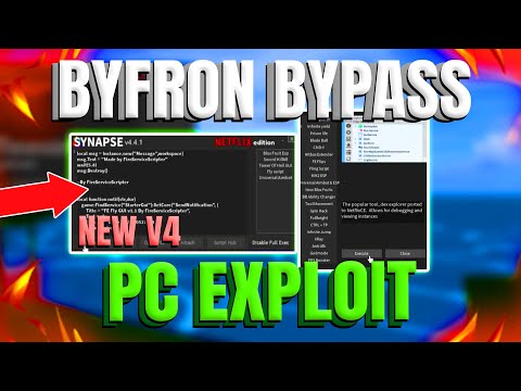 UPDATED ROBLOX PC EXECUTOR BYFRON BYPASS – NEW WORKING UPDATED ROBLOX PC EXECUTOR BYFRON BYPASS – NEW WORKING