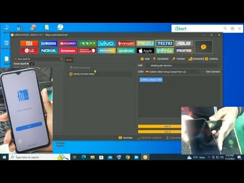 Unlock Tool for Tecno Spark 8C KG5K Factory Reset and FRP Bypass Unlock Tool for Tecno Spark 8C KG5K Factory Reset and FRP Bypass