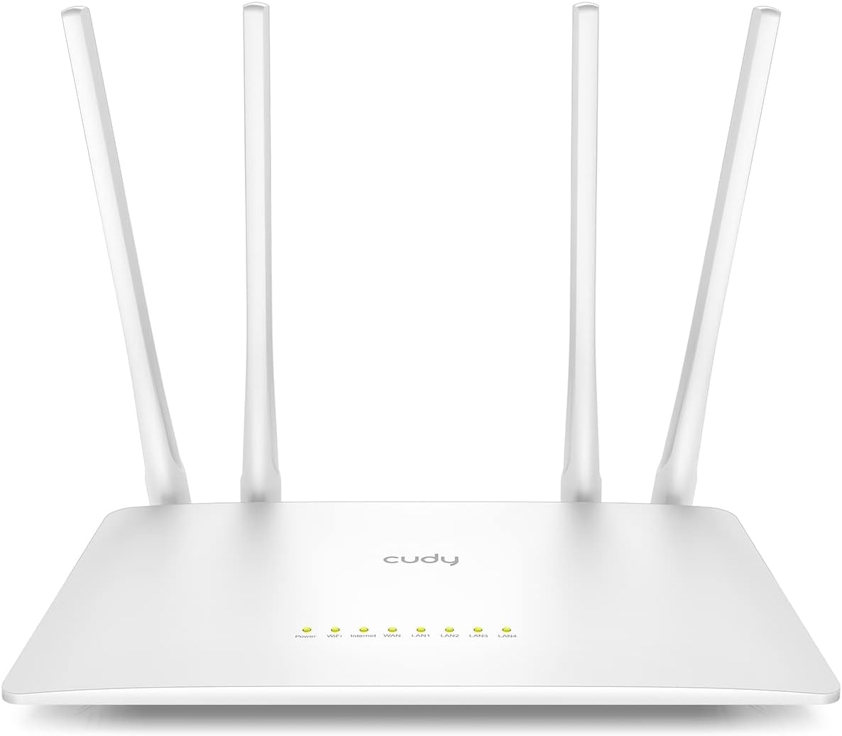 Cudy AC1200 Smart WiFi Router, WiFi Extender, Wireless Access Point, WISP, 5GHz Dual Band Wireless Internet Router, 10/100Mbps LAN, 5 dBi Antennas, VPN, Guest WiFi, AP Mode, WR1200 Cudy AC1200 Smart WiFi Router, WiFi Extender, Wireless Access Point, WISP, 5GHz Dual Band Wireless Internet Router, 10/100Mbps LAN, 5 dBi Antennas, VPN, Guest WiFi, AP Mode, WR1200