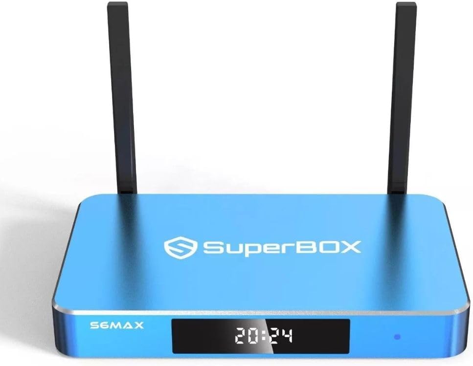 Newest S6 MAX Android Smart TV Box, 6k Ultra HD, Built-in Voice Control System Newest S6 MAX Android Smart TV Box, 6k Ultra HD, Built-in Voice Control System