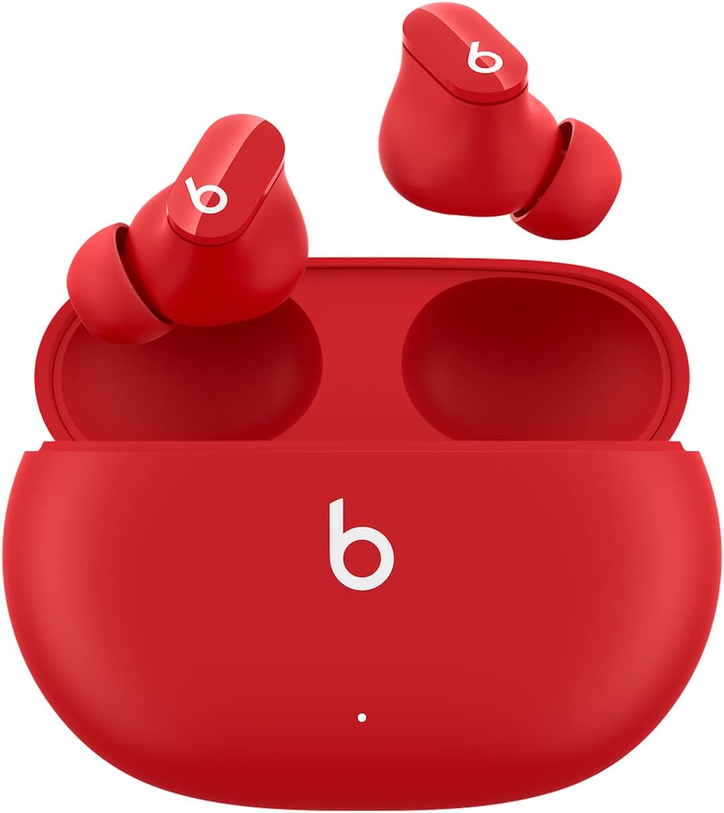 Beats Studio Buds – True Wireless Noise Cancelling Earbuds – Compatible with Apple & Android, Built-in Microphone, IPX4 Rating, Sweat Resistant Earphones, Class 1 Bluetooth Headphones – Red Beats Studio Buds – True Wireless Noise Cancelling Earbuds – Compatible with Apple & Android, Built-in Microphone, IPX4 Rating, Sweat Resistant Earphones, Class 1 Bluetooth Headphones – Red