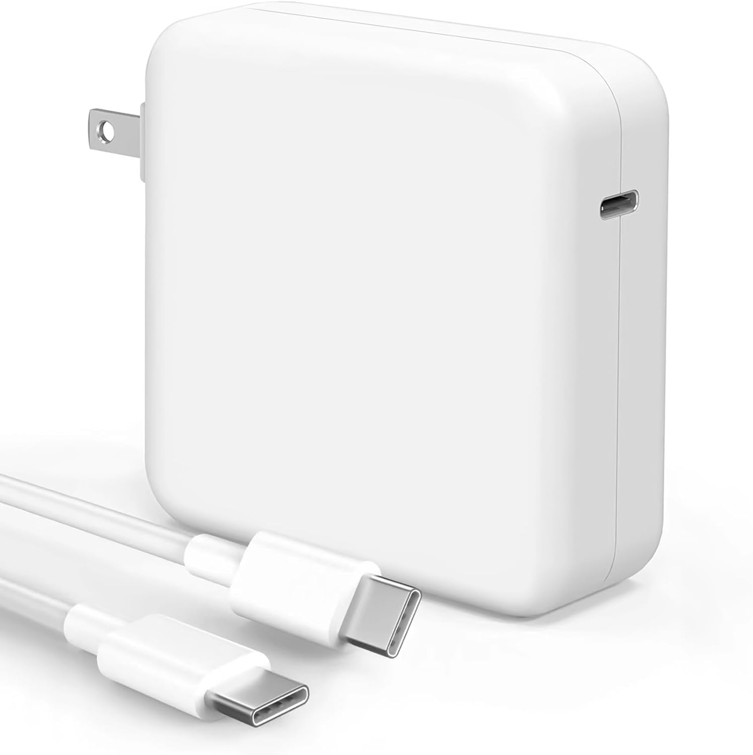 Mac Book Pro Charger – 118W USB C Charger Fast Charger Compatible with USB C Port MacBook pro/Air, ipad Pro, Samsung Galaxy and All USB C Device, Include Charge Cable Mac Book Pro Charger – 118W USB C Charger Fast Charger Compatible with USB C Port MacBook pro/Air, ipad Pro, Samsung Galaxy and All USB C Device, Include Charge Cable