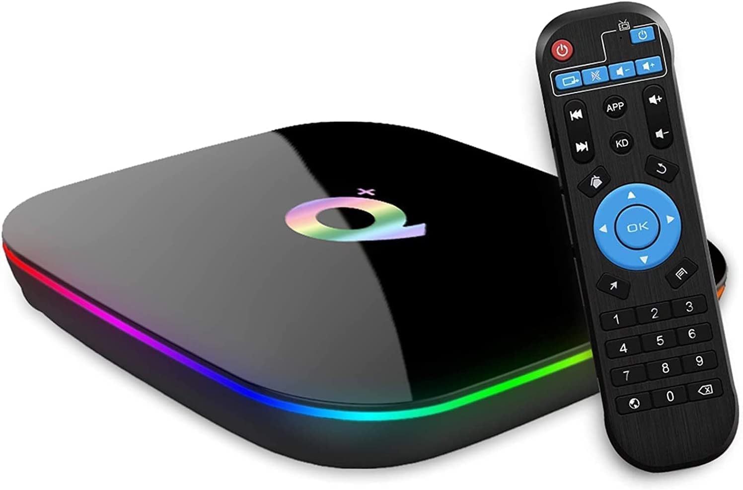 Android 10.0 TV Box 4GB RAM 32GB ROM, Q Plus Android Box H616 Quad-core WiFi 2.4GHz Support 6K H.265 HD 2.0 Ethernet Android 10.0 TV Box 4GB RAM 32GB ROM, Q Plus Android Box H616 Quad-core WiFi 2.4GHz Support 6K H.265 HD 2.0 Ethernet