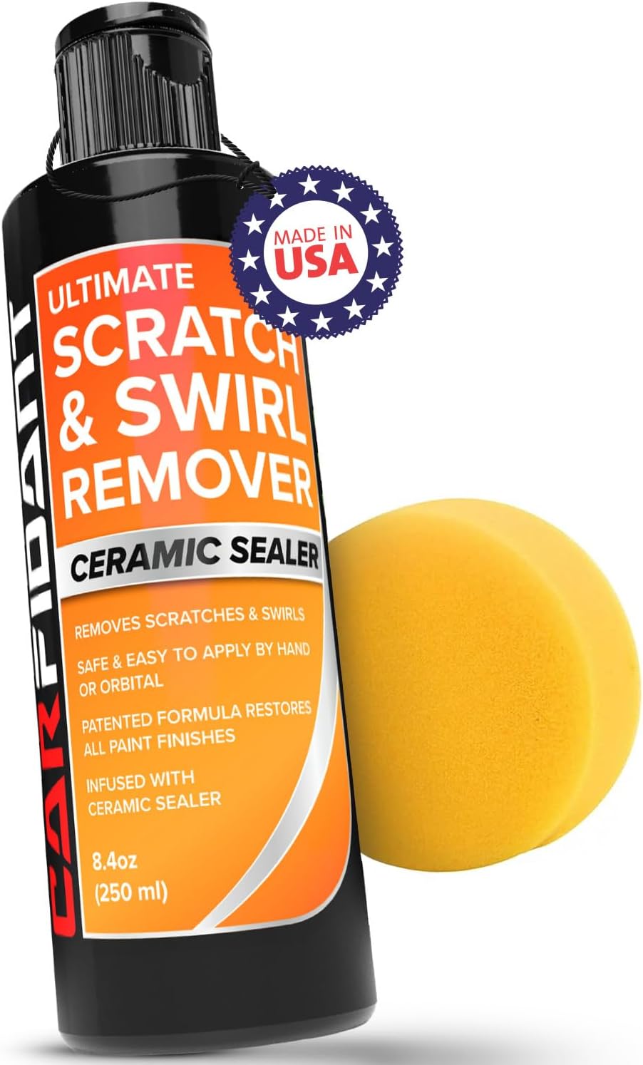 Carfidant Scratch and Swirl Remover – Car Scratch Remover for Paint Scratches – Polishing Compound for Cars Kit with Buffer Pad – Buffing Compound for Car Paint Restorer Carfidant Scratch and Swirl Remover – Car Scratch Remover for Paint Scratches – Polishing Compound for Cars Kit with Buffer Pad – Buffing Compound for Car Paint Restorer