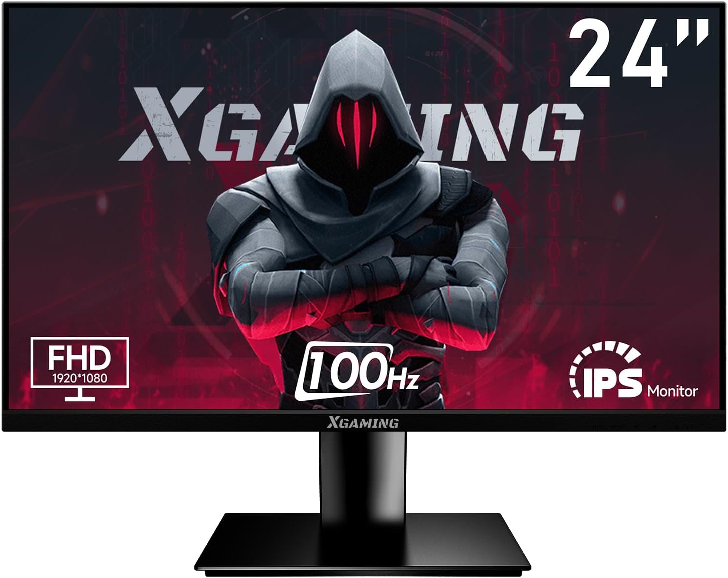 24 Inch FHD Gaming Monitor 100Hz,IPS HDR PC Monitor HDMI Display, 1080P with Low Blue Light Eye Care, Build-in FreeSync,VESA Compatible, Black 24 Inch FHD Gaming Monitor 100Hz,IPS HDR PC Monitor HDMI Display, 1080P with Low Blue Light Eye Care, Build-in FreeSync,VESA Compatible, Black