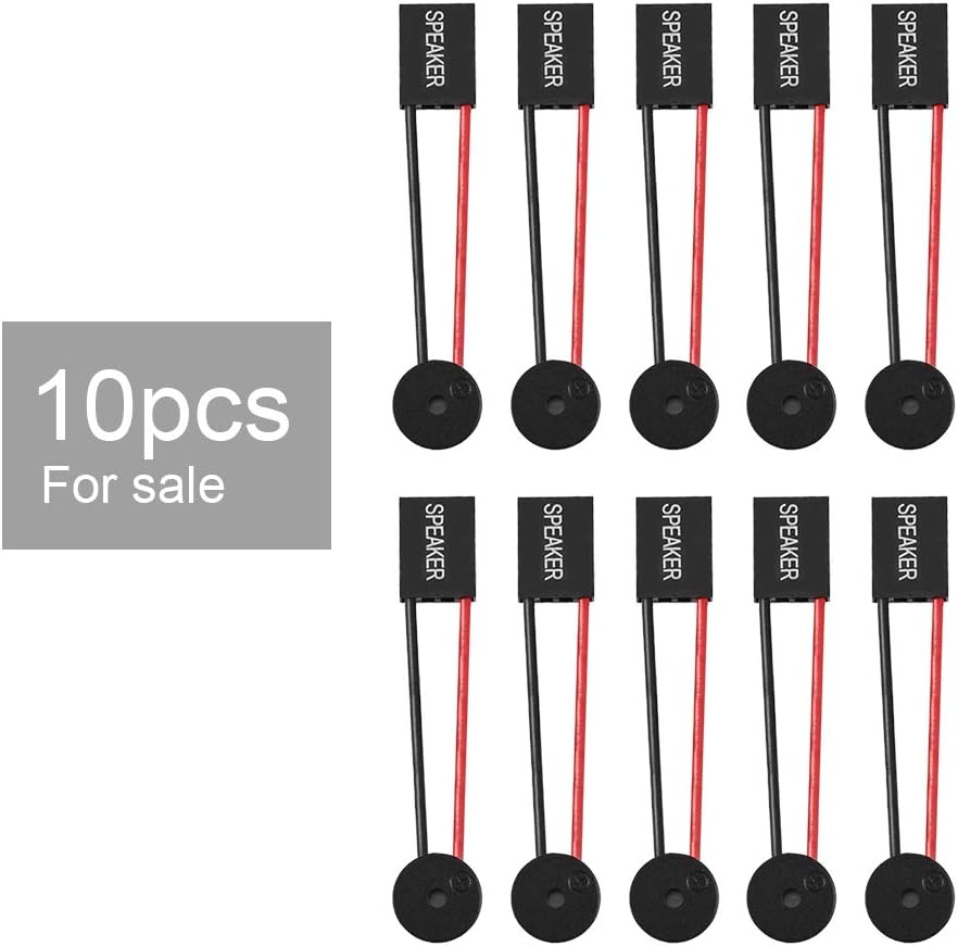 10Pcs Computer Internal Speaker Buzzer PC Case Buzzer Desktop Speaker Mainboard for Computer Repairing 10Pcs Computer Internal Speaker Buzzer PC Case Buzzer Desktop Speaker Mainboard for Computer Repairing