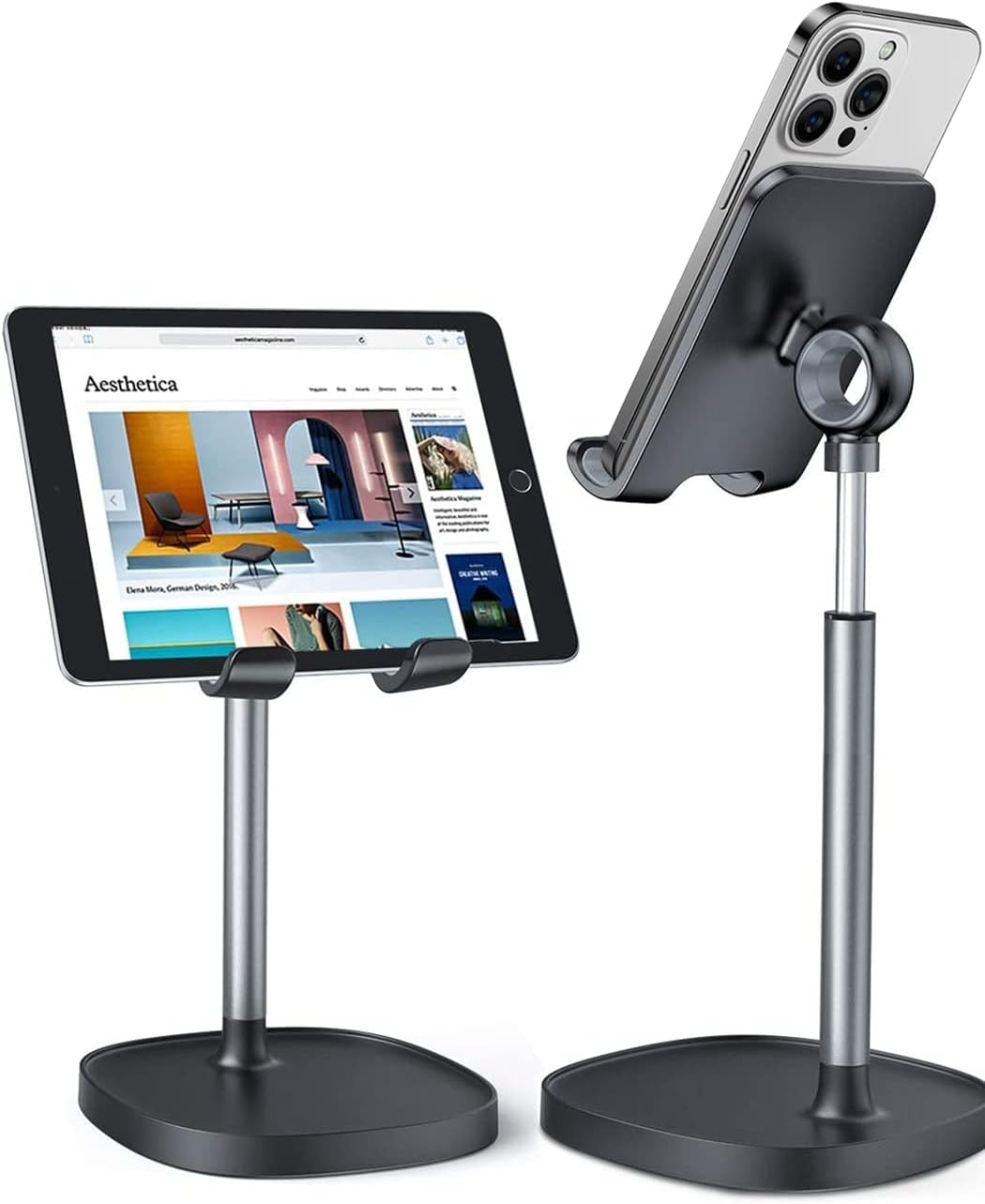 LISEN Cell Phone Stand Adjustable Phone Holer for Desk, Computer Office Desk Accessories for iPhone 16 Holder Women Kitchen Essentials Fits All Mobile Phones Switch Kindle iPads Tablet 4-10in LISEN Cell Phone Stand Adjustable Phone Holer for Desk, Computer Office Desk Accessories for iPhone 16 Holder Women Kitchen Essentials Fits All Mobile Phones Switch Kindle iPads Tablet 4-10in
