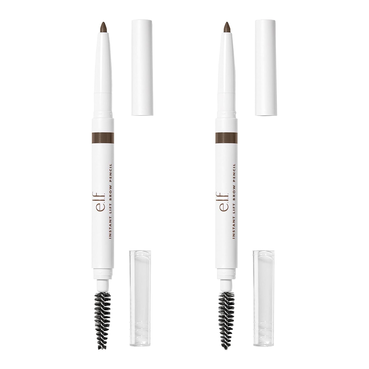 e.l.f. Instant Lift Brow Pencil, Dual-Ended Precision Brow Pencils For Shaping & Defining Eyebrows, Vegan & Cruelty-Free, Neutral Brown, 2-Pack e.l.f. Instant Lift Brow Pencil, Dual-Ended Precision Brow Pencils For Shaping & Defining Eyebrows, Vegan & Cruelty-Free, Neutral Brown, 2-Pack