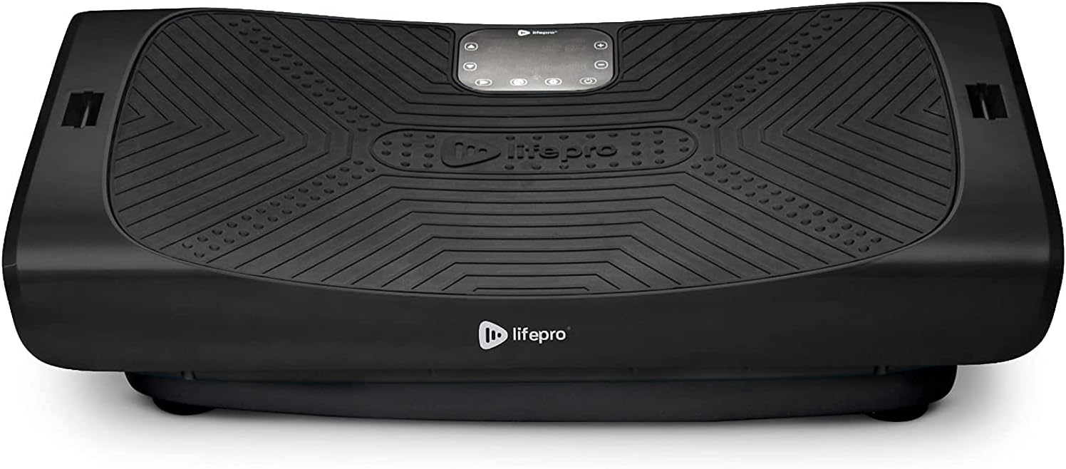 LifePro Rumblex 4D Pro Vibration Plate – Whole Body Vibration Platform Exercise Machine – Home Workout Equipment for Weight Loss, Toning & Wellness – Full Bundle of Bands, Straps & Accessories LifePro Rumblex 4D Pro Vibration Plate – Whole Body Vibration Platform Exercise Machine – Home Workout Equipment for Weight Loss, Toning & Wellness – Full Bundle of Bands, Straps & Accessories