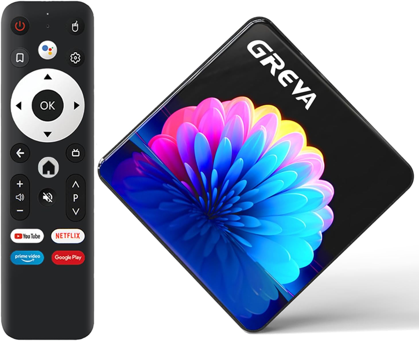 GREVA 2024 Android TV Box 13.0 4GB RAM 64GB ROM, Smart TV Box 8K RK3528 Chipset Support WiFi6 BT5.0 USB3.0 Ethernet LAN HDR10 3D HD Smart Streaming Media Player GREVA 2024 Android TV Box 13.0 4GB RAM 64GB ROM, Smart TV Box 8K RK3528 Chipset Support WiFi6 BT5.0 USB3.0 Ethernet LAN HDR10 3D HD Smart Streaming Media Player