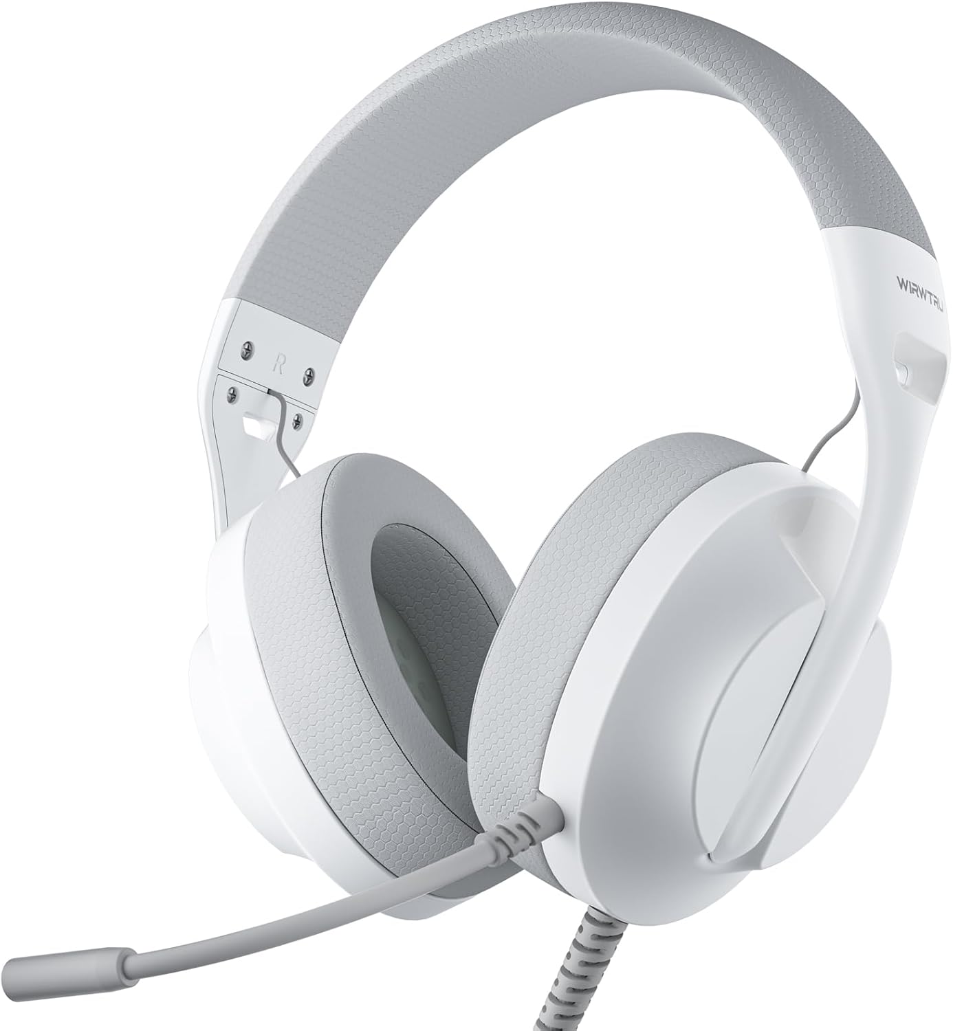 S30 Gaming Headset with Microphone,198g Lightweight Design, Noise Cancelling Mic, Soft Earmuffs, Wired Gaming Headphones for PS5, PS4, Xbox, Xbox Series X|S, Switch, PC (White) S30 Gaming Headset with Microphone,198g Lightweight Design, Noise Cancelling Mic, Soft Earmuffs, Wired Gaming Headphones for PS5, PS4, Xbox, Xbox Series X|S, Switch, PC (White)