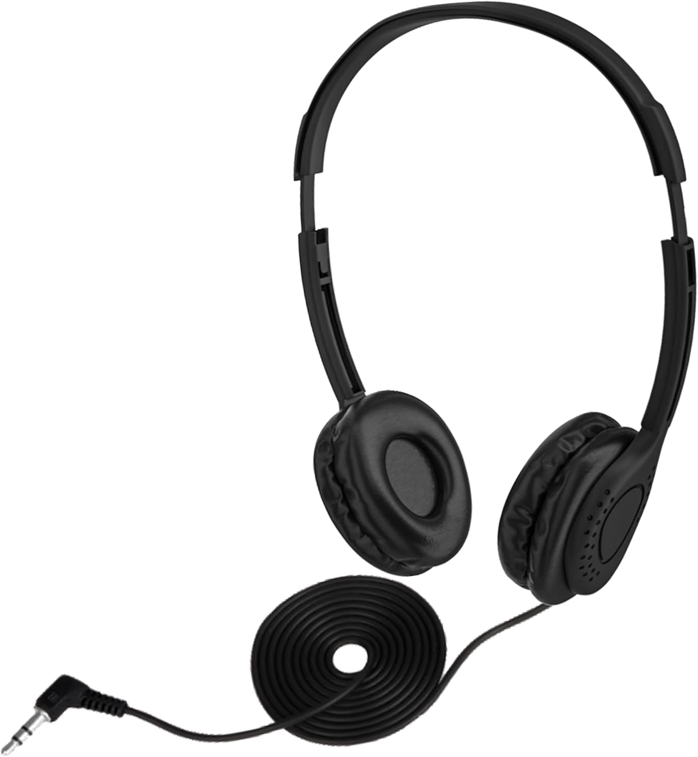 Wholesale Over-Ear Headphones – Low-Cost Stereo Headphones for Students, Classroom, Library – Black Headphones (Leatherette Earpad – 1 Pair, Black) Wholesale Over-Ear Headphones – Low-Cost Stereo Headphones for Students, Classroom, Library – Black Headphones (Leatherette Earpad – 1 Pair, Black)