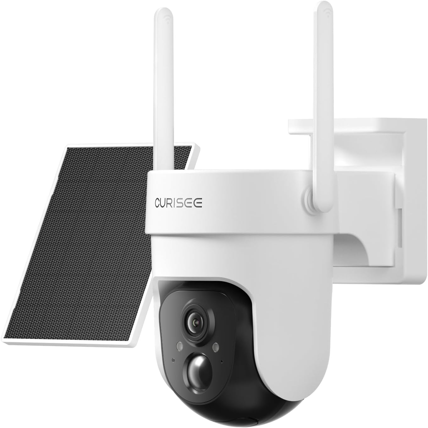 Solar Security Cameras Wireless Outdoor, Battery Powered Camera for Home Surveillance with 3 MP, PIR Motion Detection, Color Night Vision, 2-Way Audio, Waterproof, SD/Cloud Solar Security Cameras Wireless Outdoor, Battery Powered Camera for Home Surveillance with 3 MP, PIR Motion Detection, Color Night Vision, 2-Way Audio, Waterproof, SD/Cloud