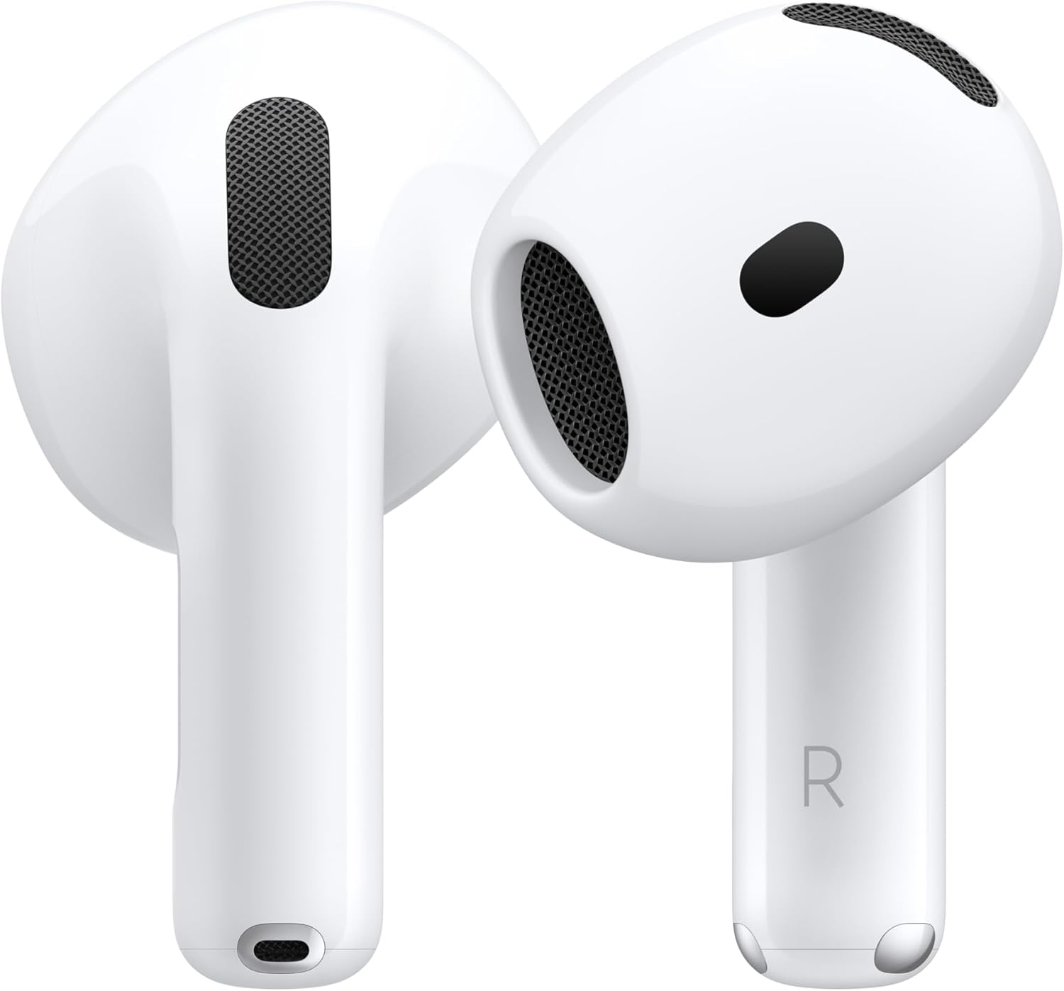 Apple AirPods 4 Wireless Earbuds, Bluetooth Headphones, Personalized Spatial Audio, Sweat and Water Resistant, USB-C Charging Case, H2 Chip, Up to 30 Hours of Battery Life, Effortless Setup for iPhone Apple AirPods 4 Wireless Earbuds, Bluetooth Headphones, Personalized Spatial Audio, Sweat and Water Resistant, USB-C Charging Case, H2 Chip, Up to 30 Hours of Battery Life, Effortless Setup for iPhone