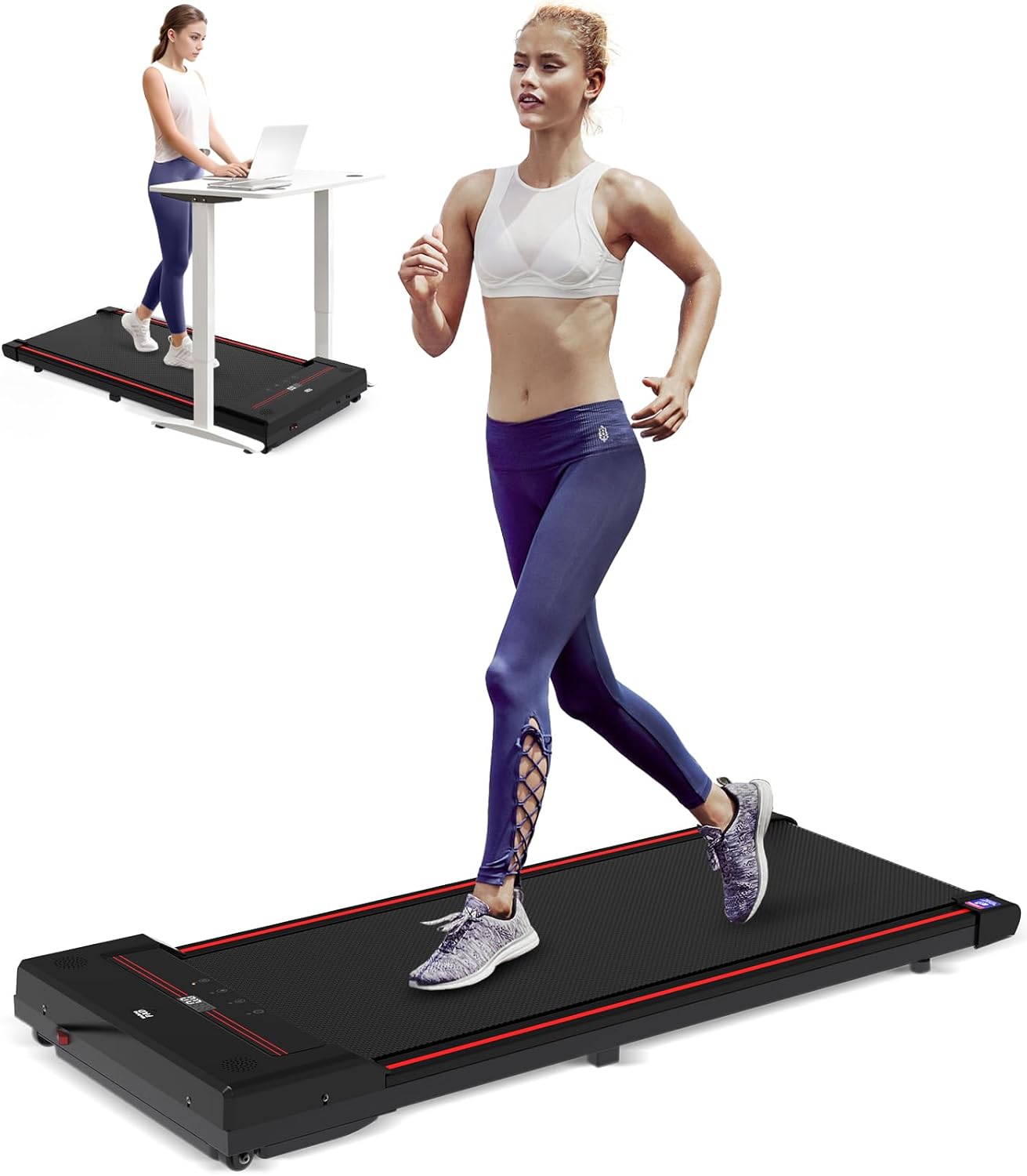Sperax Walking Pad,Under Desk Treadmills for Home,320 Lbs Capacity,3 in 1 Portable Treadmill Walking Sperax Walking Pad,Under Desk Treadmills for Home,320 Lbs Capacity,3 in 1 Portable Treadmill Walking