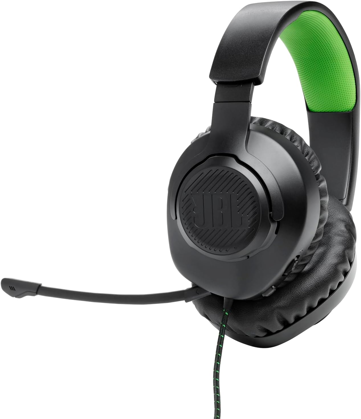 JBL Quantum 100X – Wired Over-Ear Gaming Headset with a Detachable mic, QuantumSOUND Signature, Memory Foam Comfort, Compatible with Windows Sonic Surround Sound (Black) JBL Quantum 100X – Wired Over-Ear Gaming Headset with a Detachable mic, QuantumSOUND Signature, Memory Foam Comfort, Compatible with Windows Sonic Surround Sound (Black)