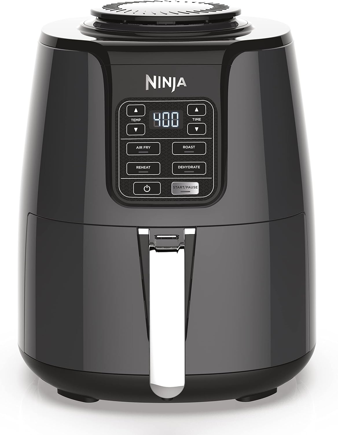 Ninja Air Fryer, Roast, Bake, Air Fry, Roast, Broil, Reheats, & Dehydrates, 4-in-1, Fries, Frozen Food, Veggies, and Juicy Meat, Less Oil, Easy Meals, Healthy Meals, Compact, 4 QT, Grey, AF101 Ninja Air Fryer, Roast, Bake, Air Fry, Roast, Broil, Reheats, & Dehydrates, 4-in-1, Fries, Frozen Food, Veggies, and Juicy Meat, Less Oil, Easy Meals, Healthy Meals, Compact, 4 QT, Grey, AF101