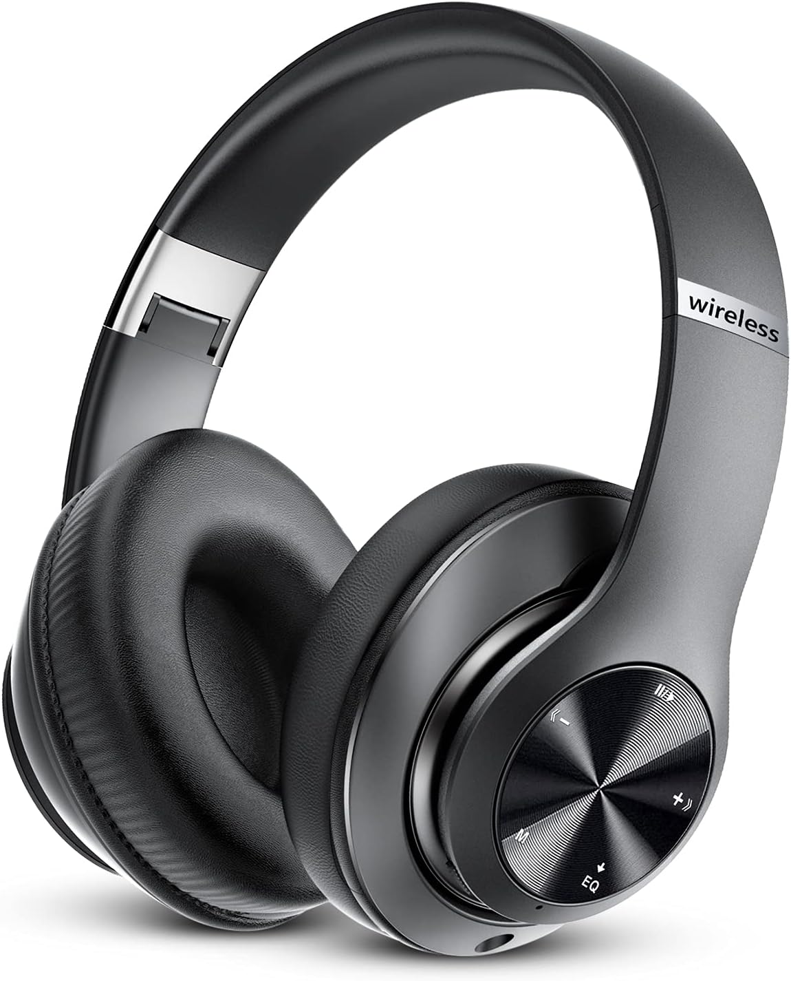 Bluetooth Headphones Over Ear, 60 Hours Playtime Foldable Headphones Wireless Bluetooth Hi-Fi Stereo Deep Bass with 6 EQ Modes, Adjustable Lightweight Headset with Microphone, FM, SD/TF for Adults Bluetooth Headphones Over Ear, 60 Hours Playtime Foldable Headphones Wireless Bluetooth Hi-Fi Stereo Deep Bass with 6 EQ Modes, Adjustable Lightweight Headset with Microphone, FM, SD/TF for Adults