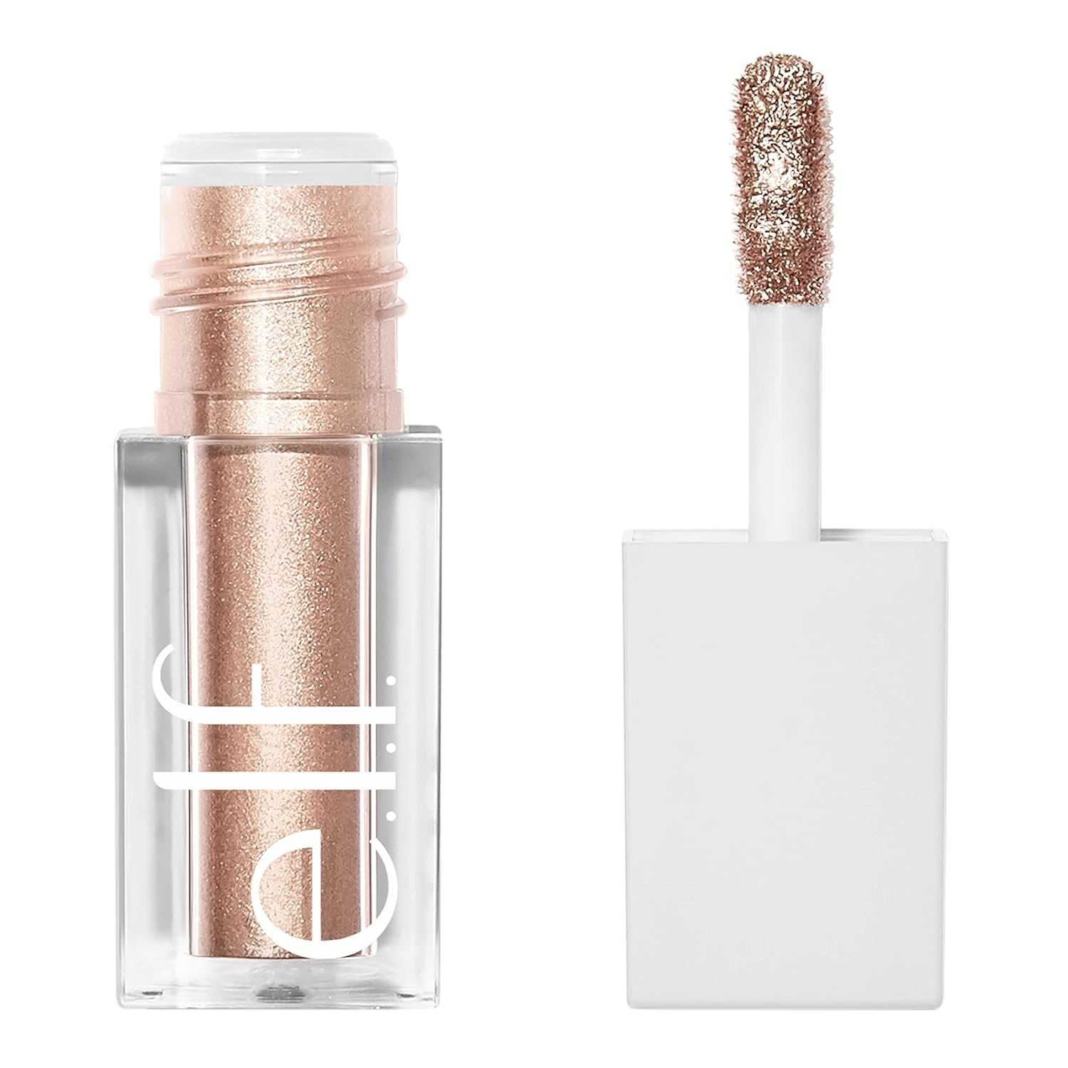 e.l.f. Liquid Metallic Eyeshadow, Gel Formula, Multi-Dimensional Finish For Bold Eye Looks, One-Swipe Coverage, Vegan & Cruelty-Free, Moon, 0.1 Fl Oz e.l.f. Liquid Metallic Eyeshadow, Gel Formula, Multi-Dimensional Finish For Bold Eye Looks, One-Swipe Coverage, Vegan & Cruelty-Free, Moon, 0.1 Fl Oz