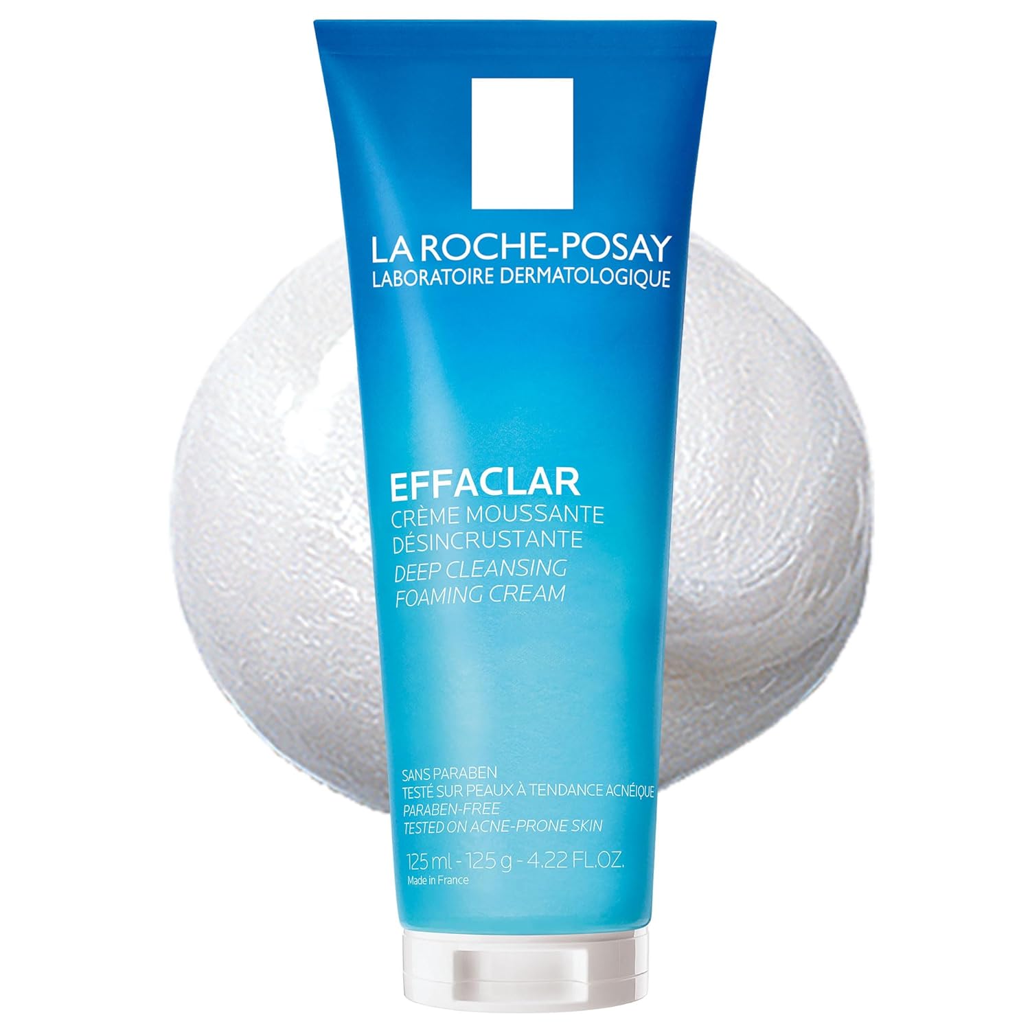 La Roche-Posay Effaclar Deep Cleansing Foaming Facial Cleanser, Cream Cleanser for Sensitive Skin, Daily Face Wash for Oily Skin and Acne Prone Skin to Minimize Look of Pores La Roche-Posay Effaclar Deep Cleansing Foaming Facial Cleanser, Cream Cleanser for Sensitive Skin, Daily Face Wash for Oily Skin and Acne Prone Skin to Minimize Look of Pores