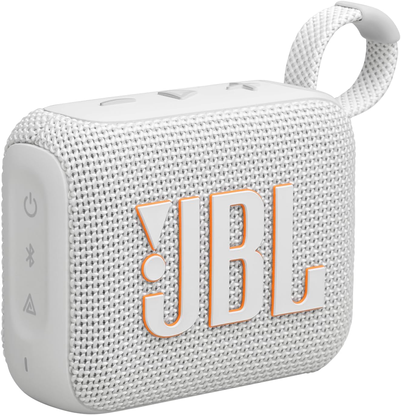JBL Go 4 – Ultra-Portable, Waterproof and Dustproof Bluetooth Speaker, Big Pro Sound with Punchy bass, 7-Hour Built-in Battery, Made in Part with Recycled Materials (White) JBL Go 4 – Ultra-Portable, Waterproof and Dustproof Bluetooth Speaker, Big Pro Sound with Punchy bass, 7-Hour Built-in Battery, Made in Part with Recycled Materials (White)