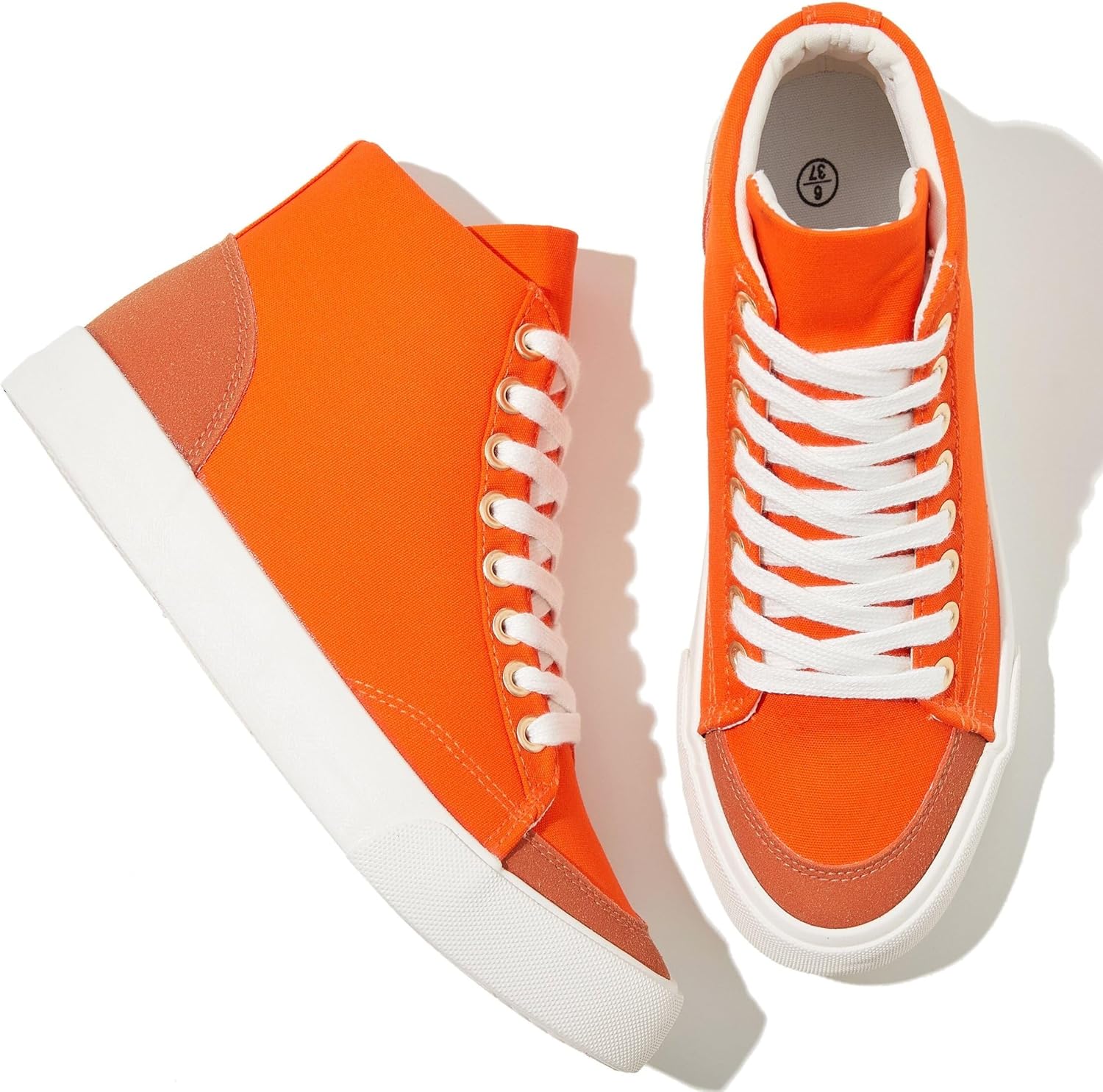 XRH Women’s High Top Sneakers Canvas Shoes Black Hi Tops,Non Slip Casual Walking Shoes,White High Tops Sneakers for Women(Comfortableable,Fashion,Lace-up) XRH Women’s High Top Sneakers Canvas Shoes Black Hi Tops,Non Slip Casual Walking Shoes,White High Tops Sneakers for Women(Comfortableable,Fashion,Lace-up)