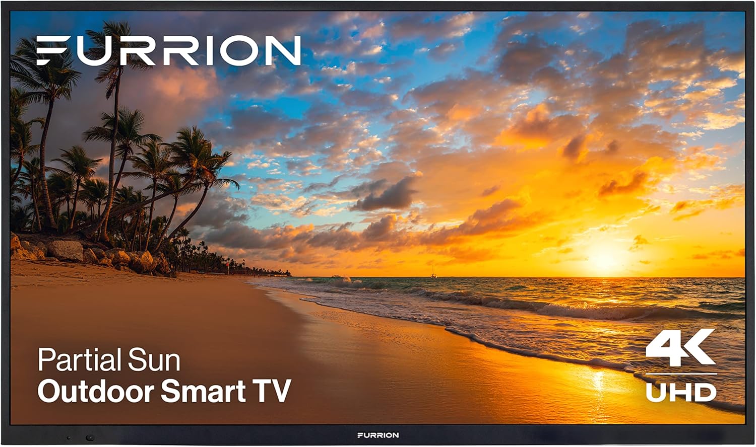 Furrion Aurora 65-Inch Partial-Sun 4K Outdoor Smart TV – Weatherproof Television w/ HDR10, Anti-Glare, 750-Nit LED Screen, Impact-Resistant Screen, External Antenna for Partially Sunny Outdoor Areas Furrion Aurora 65-Inch Partial-Sun 4K Outdoor Smart TV – Weatherproof Television w/ HDR10, Anti-Glare, 750-Nit LED Screen, Impact-Resistant Screen, External Antenna for Partially Sunny Outdoor Areas