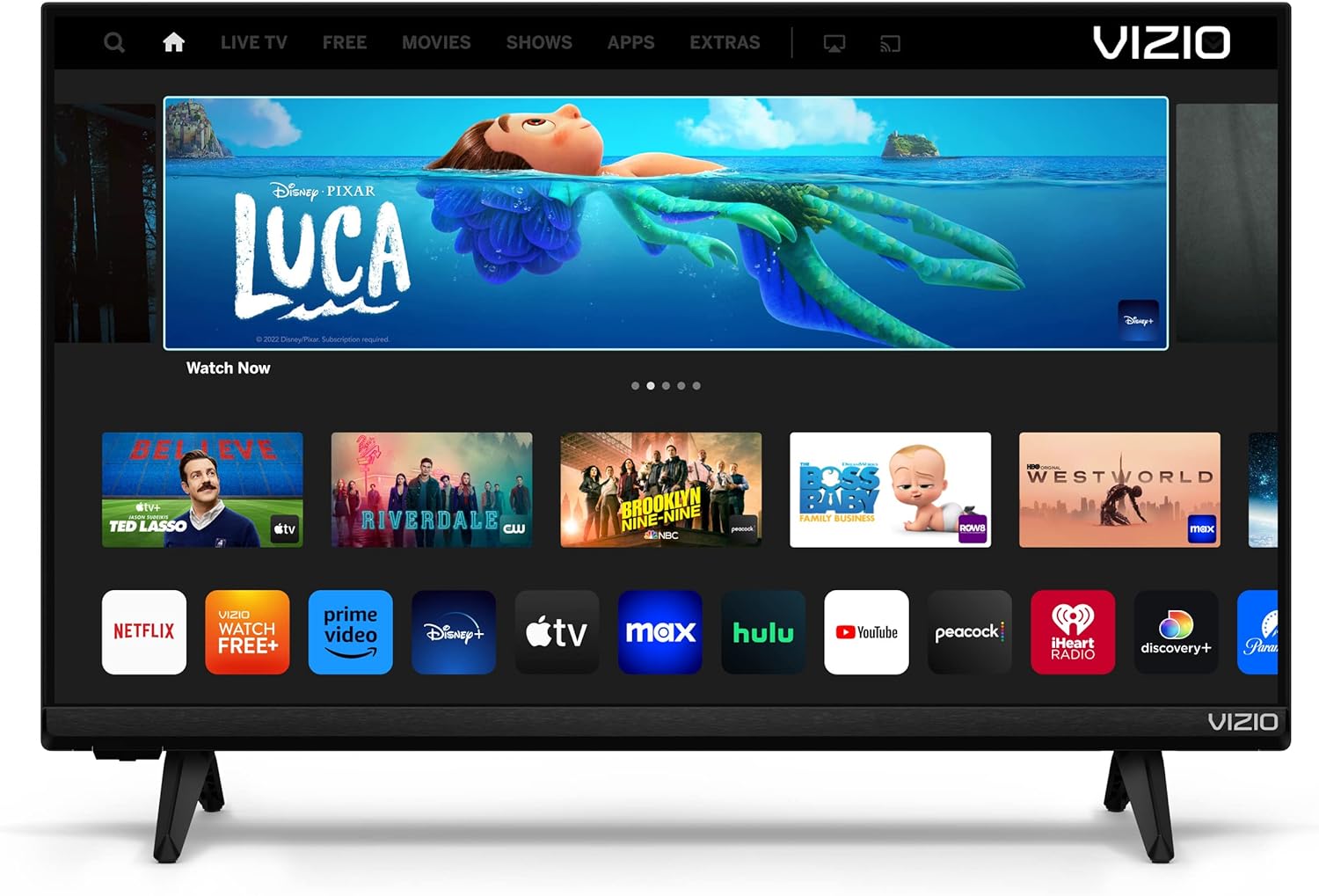 VIZIO 24-inch D-Series FHD LED Smart TV w/Bluetooth Headphone Capable, AMD FreeSync & Alexa Compatibility, D24fM-K01, 2023 Model (Renewed) VIZIO 24-inch D-Series FHD LED Smart TV w/Bluetooth Headphone Capable, AMD FreeSync & Alexa Compatibility, D24fM-K01, 2023 Model (Renewed)
