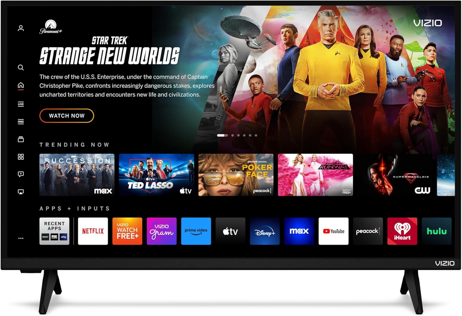 VIZIO 40-inch Full HD 1080p Smart TV with DTS Virtual: X, Alexa Compatibility, Chromecast Built-in, Bluetooth Headphone Capable, (VFD40M-08 New) (Renewed) VIZIO 40-inch Full HD 1080p Smart TV with DTS Virtual: X, Alexa Compatibility, Chromecast Built-in, Bluetooth Headphone Capable, (VFD40M-08 New) (Renewed)