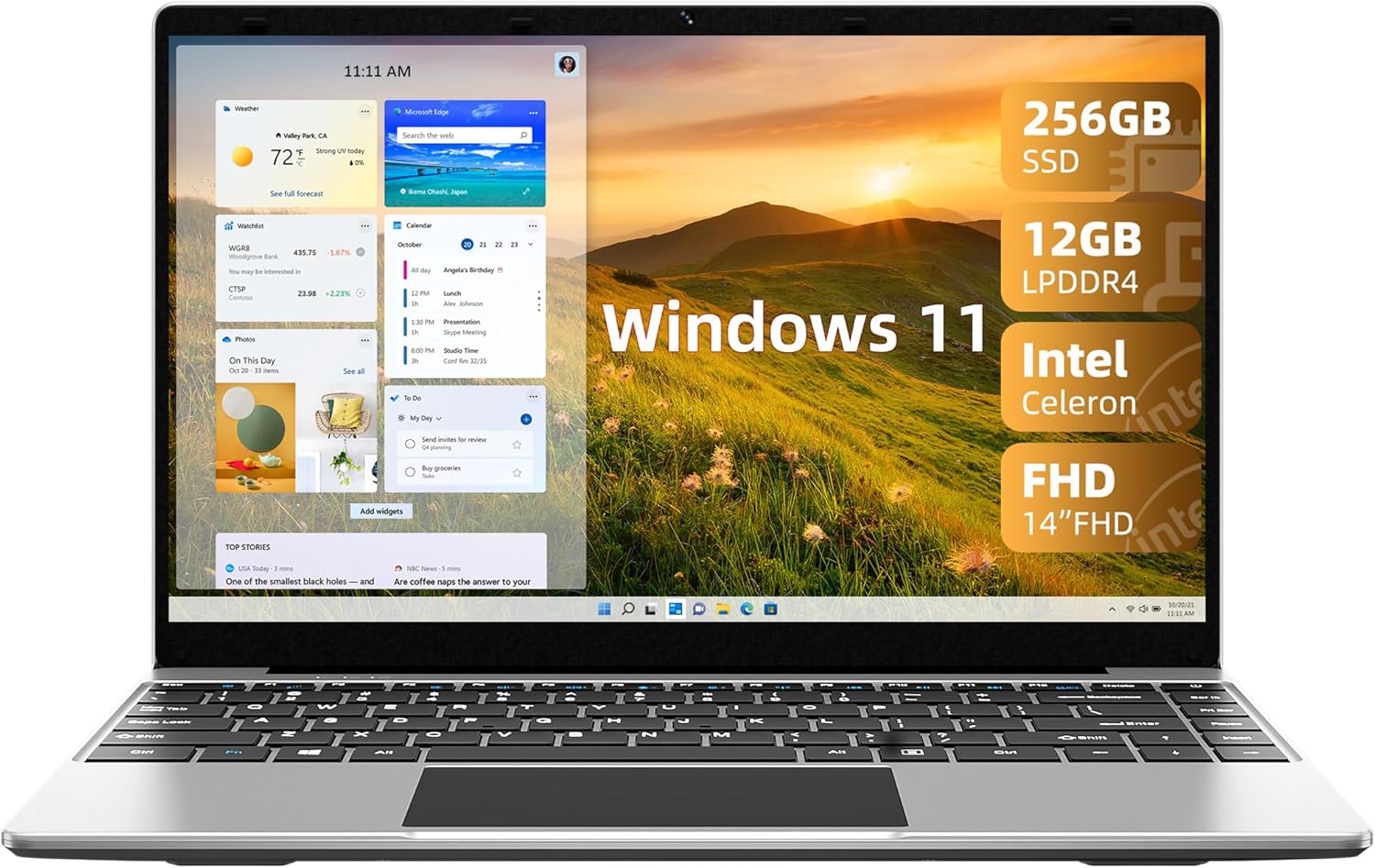 jumper Laptop, 12GB LPDDR4 RAM, 256GB SSD ROM, 14 Inch 1080p FHD IPS Screen, Windows 11 Laptops Computer with Celeron 4-Core Processor, UHD Graphics 600, 2 Stereo Speaker, Portable. jumper Laptop, 12GB LPDDR4 RAM, 256GB SSD ROM, 14 Inch 1080p FHD IPS Screen, Windows 11 Laptops Computer with Celeron 4-Core Processor, UHD Graphics 600, 2 Stereo Speaker, Portable.