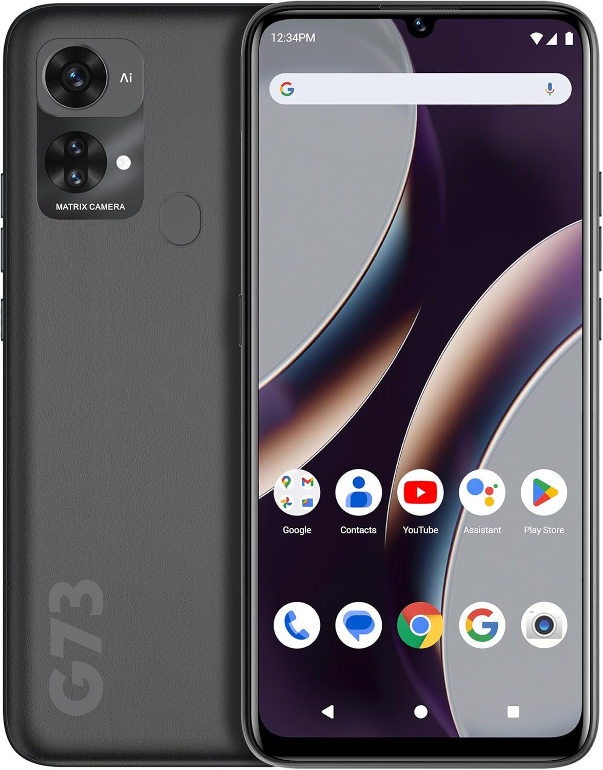 BLU G73 | 2023 | 3-Day Battery | Unlocked | 6.8” HD+ Infinity Display | 128/6GB | Triple 50MP Camera | US Version | US Warranty | Grey BLU G73 | 2023 | 3-Day Battery | Unlocked | 6.8” HD+ Infinity Display | 128/6GB | Triple 50MP Camera | US Version | US Warranty | Grey
