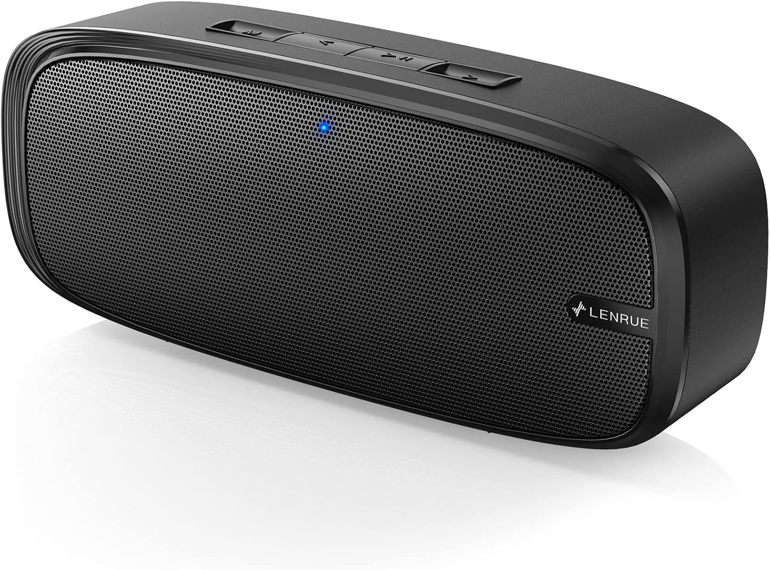 LENRUE Bluetooth Speaker, Wireless Portable Speaker with Loud Stereo Sound, Rich Bass, 12-Hour Playtime, Built-in Mic. Perfect for iPhone, Samsung and More LENRUE Bluetooth Speaker, Wireless Portable Speaker with Loud Stereo Sound, Rich Bass, 12-Hour Playtime, Built-in Mic. Perfect for iPhone, Samsung and More