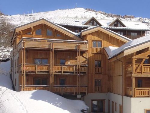 Chalet-appartement de Sarenne met buiten-whirlpool - 12 personen