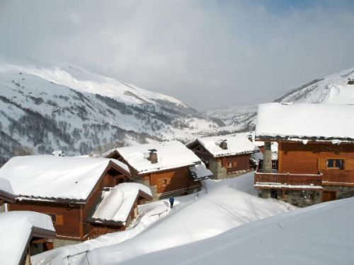 Chalet Le Hameau des Marmottes aan de piste - 12 personen