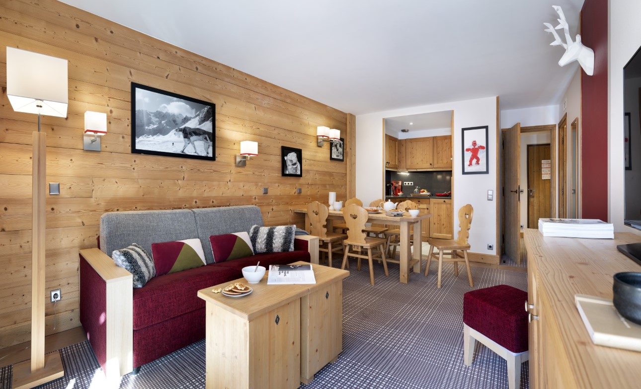 Les Chalets du Forum 2/3p 6p