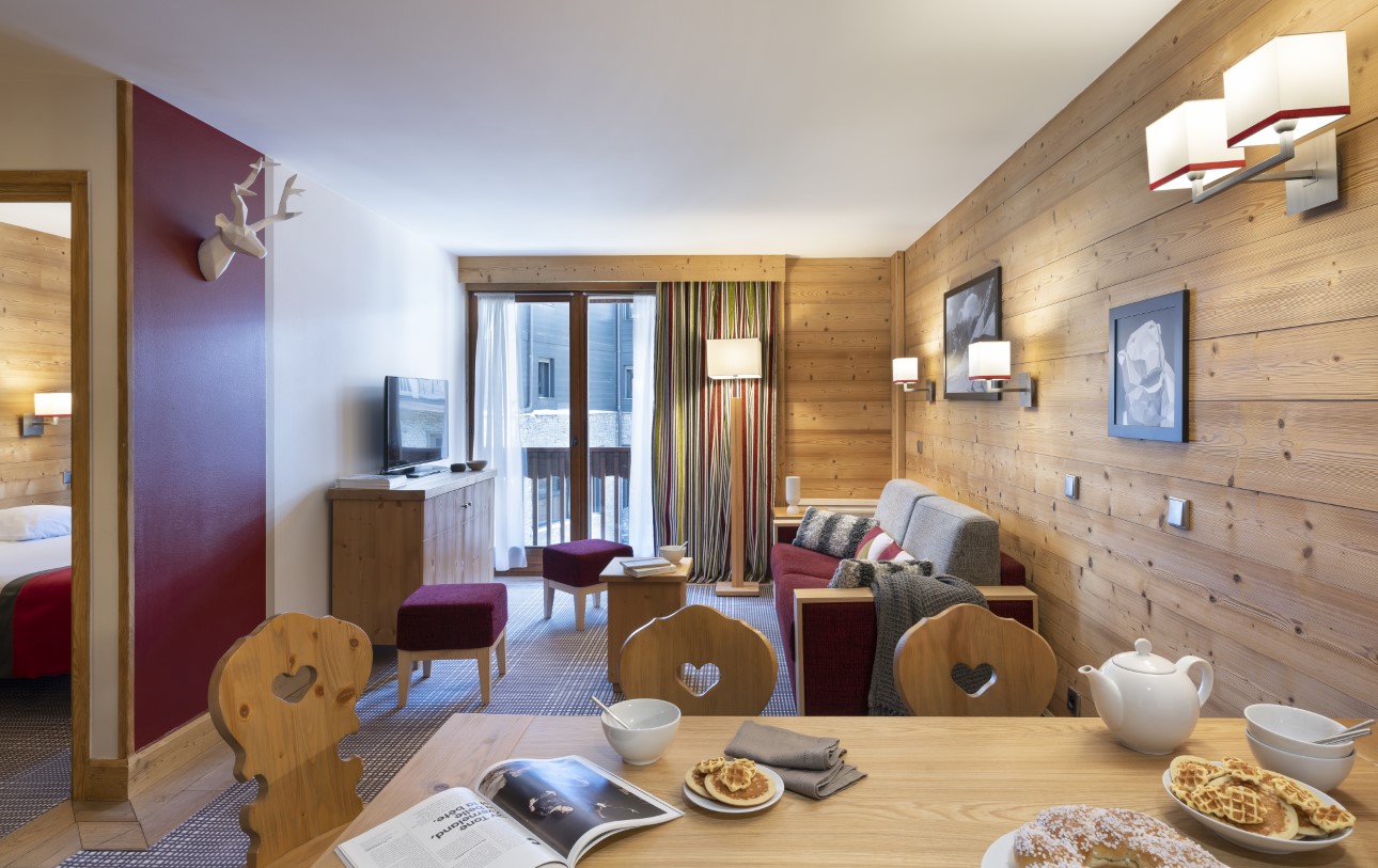 Les Chalets du Forum 2/3p 6p