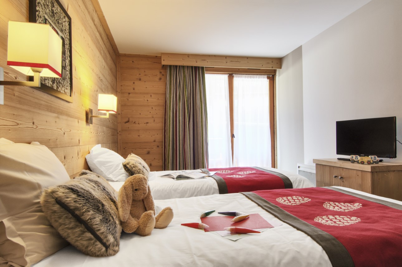 Les Chalets du Forum 4p10p MV Balcony