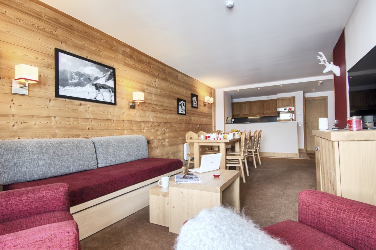 Les Chalets du Forum 4p10p MV Balcony