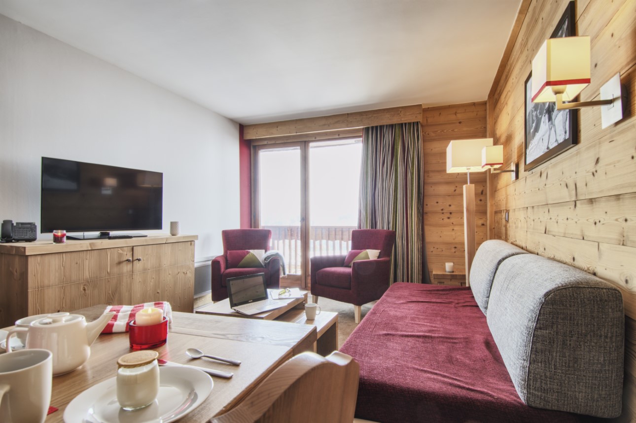 Les Chalets du Forum 4p10p MV Balcony