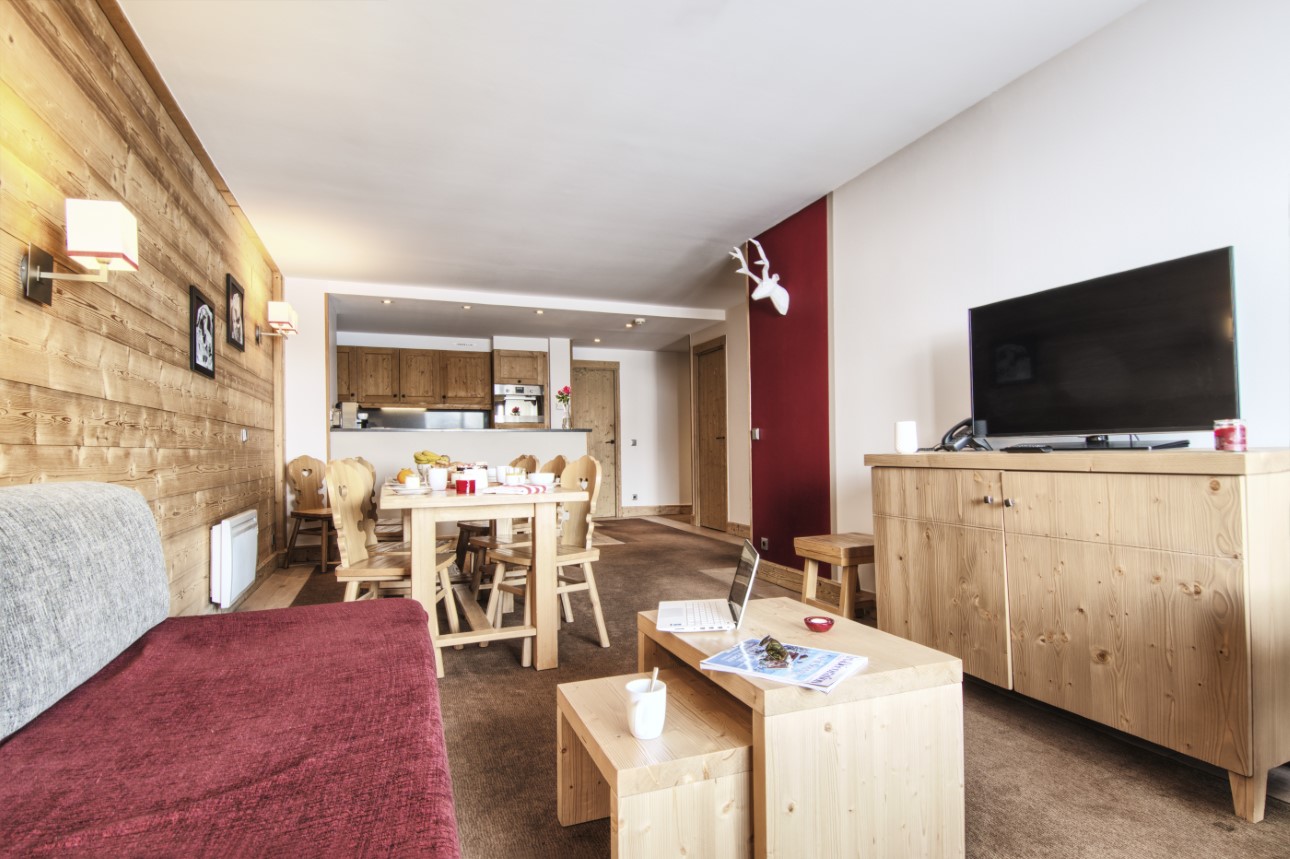 Les Chalets du Forum 4p10p MV Balcony