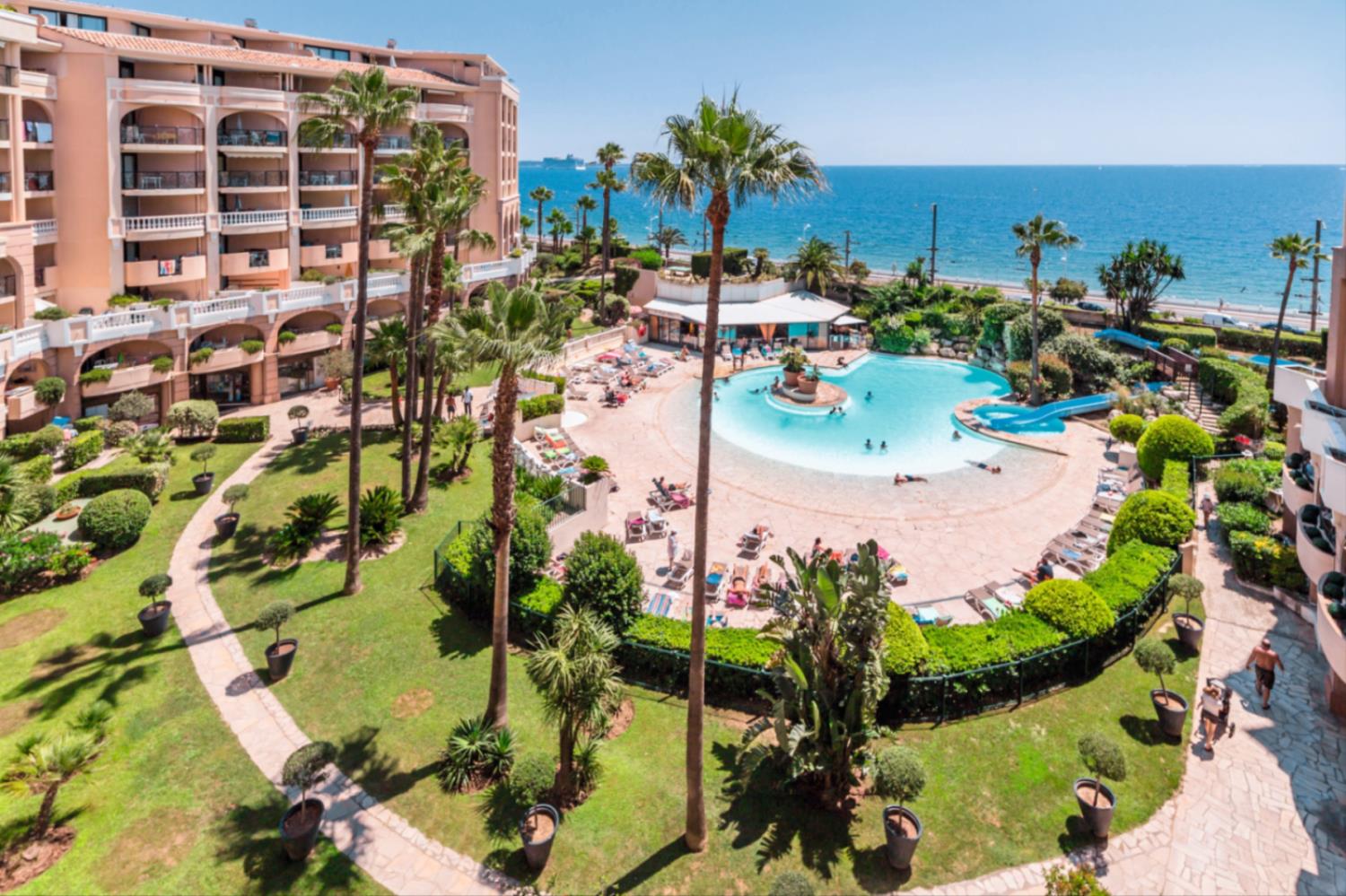 Cannes Verrerie 2p7p Sea View